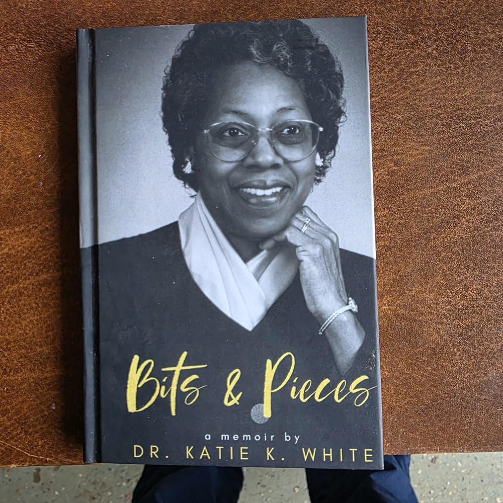Bits & Pieces by Dr. Katie K. White – Hardcover Memoir (Black/Gray)